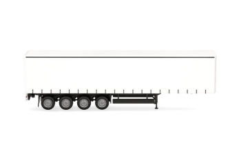 HER077118 - White 4-axle semi-trailer