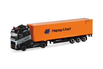 HER320382 - VOLVO FH GL 2020 4x2 with 40-foot container carrier, 3-axle PATRICK HEIM - HAPAG LLOYD
