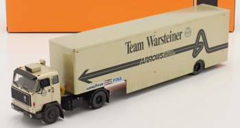 IXOTTR023 - VOLVO F89 4x2 with low bed trailer 1 Axle Team WARSTEINER