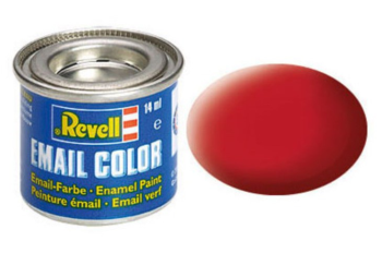 REV32136 - Matte carmine red enamel paint 14ml