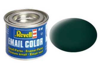 REV32140 - Matt black-green enamel paint 14ml