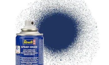 REV34200 - Acrylic spray paint shiny metallic white 100ml