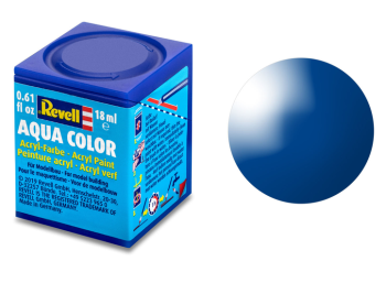 REV36152 - Glossy blue acrylic paint 18 ml