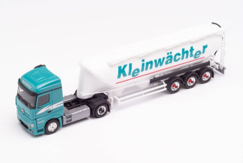 HER312530 - MERCEDES Actros 4x2 with KLEINWACHTER 3-axle powder trailer