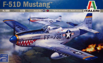 ITA0086 - F-51D Mustang aircraft to assemble and paint
