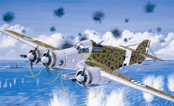 ITA1290 - S.79 Sparviero aircraft to assemble and paint