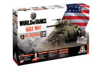 ITA56503 - Tank Sherman WORLD OH TANKSto paint