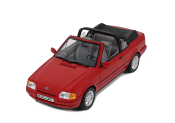 OT1254 - 1986 FORD Escort MK4 XR3I Cabriolet Flamenco, red