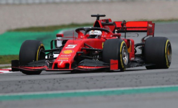 LOSLS18F1019 - FERRARI SF90 #5 3rd GP China 2019 1000th F1 Grand Prix Sebastian VETTEL