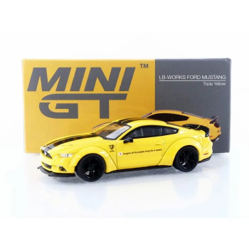MGT01077-L - FORD Mustang LB-WORKS Triple Yellow 2015