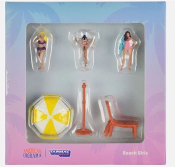 T64F-002-YL - 3 Figures and Accessories - At the Beach