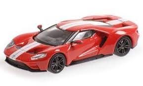BUR41163 - FORD GT #1 Heritage Collection 2018 Red