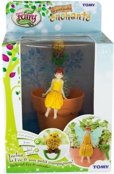 TE72911J - Box enchanted little garden - Yellow Joy Fairy