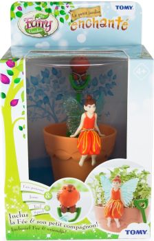 TE72911O - Box enchanted garden - Fairy HOPE orange