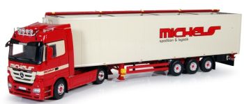 TEK61735 - MERCEDES BENZ ACTROS LH MP3 4x2 with semi trailetr Cargo Floor Michels