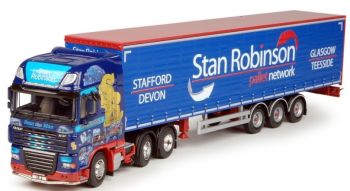 TEK64926 - DAF XF105 Super Space Cab 6x2 with trailer 3 axles Stann Robinson