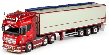 TEK65505 - SCANIA R560 Topline 6x2 and TRANSOORD potato belt trailer