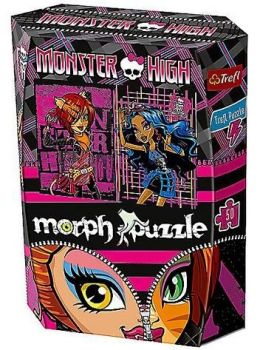 TRF35303 - Puzzle 50 pieces MONSTER HIGH (Toralei and Robecca Steam) 33 x 23 cm
