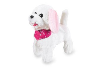 JAM460341 - TRIXI Pink and White Radio Controlled Dog