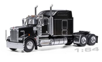 IXO64TR014B - KENWORTH W900 Sleeper Cab 6x4 1990 Black