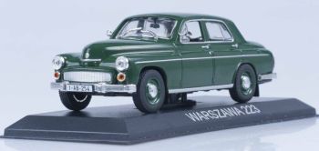 MAGLCWARS223 - WARSZAWA 223 4-door saloon 1962 green sold in blister pack