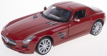 WEL24025W - MERCEDES BENZ SLG AMG 6.3 2010 burgundy