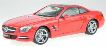 WEL24041WB - MERCEDES BENZ SL500 2012 red closed hardtop