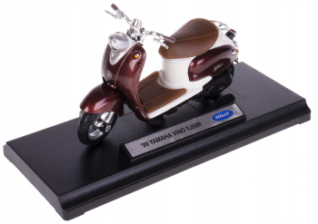 WELY19660PW - Scooter YAMAHA Vino YJ50R 1999 metal brown white