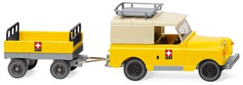 WIK010005 - LAND ROVER with PTT trailer