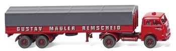 WIK051402 - MAN Pausbacke 4x2 with semi trailer 2 axles Gustav Mauler Remscheid