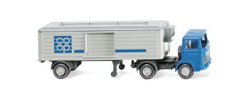WIK052002 - MERCEDES BENZ LPS 1317 4x2 with refrigerated semi-trailer