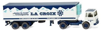 WIK052848 - SAVIEM 4x2 with refrigerated trailer 2 Axles LA CROIX