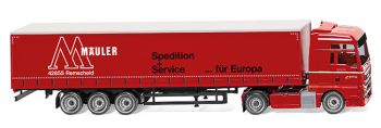 WIK053707 - MAN TGX Euro 6 4x2 with semi trailer 3 axles Mauler spedition service