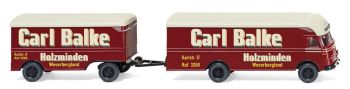 WIK054002 - MERCEDES Ackerman 4x2 with trailer 2 axles Carl Balke