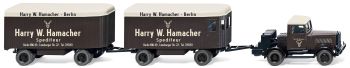 WIK085101 - HANOMAG 4x2 ST 100m with 2 furniture trailers