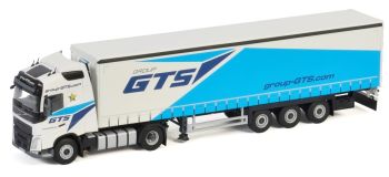 WSI01-3327 - VOLVO FH4 Globetrotter 4x2 and Schimtz GROUP GTS tarpaulin trailer