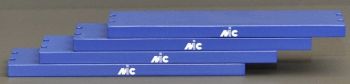 YCC604-7M - 4 rolling plates - 11 x 5 cm - MIC Blue