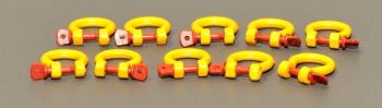 YCC632-2 - 10 shackles - 100 tons yellow - miniature