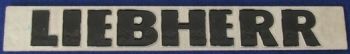 YCC667 - 6 Logo for crane LIEBHERR LR 1750